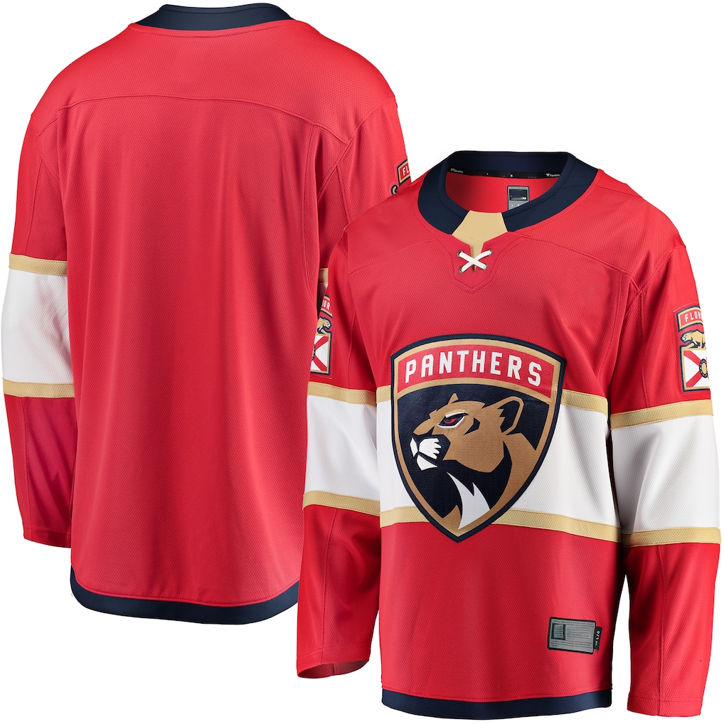 Friene F.Panthers Red Breakaway Home Jerseys