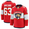 Friene F.Panthers #63 Brad Marchand Red Home Premium Jerseys