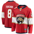 Friene F.Panthers #8 Brady Tkachuk Red Home Breakaway Jerseys