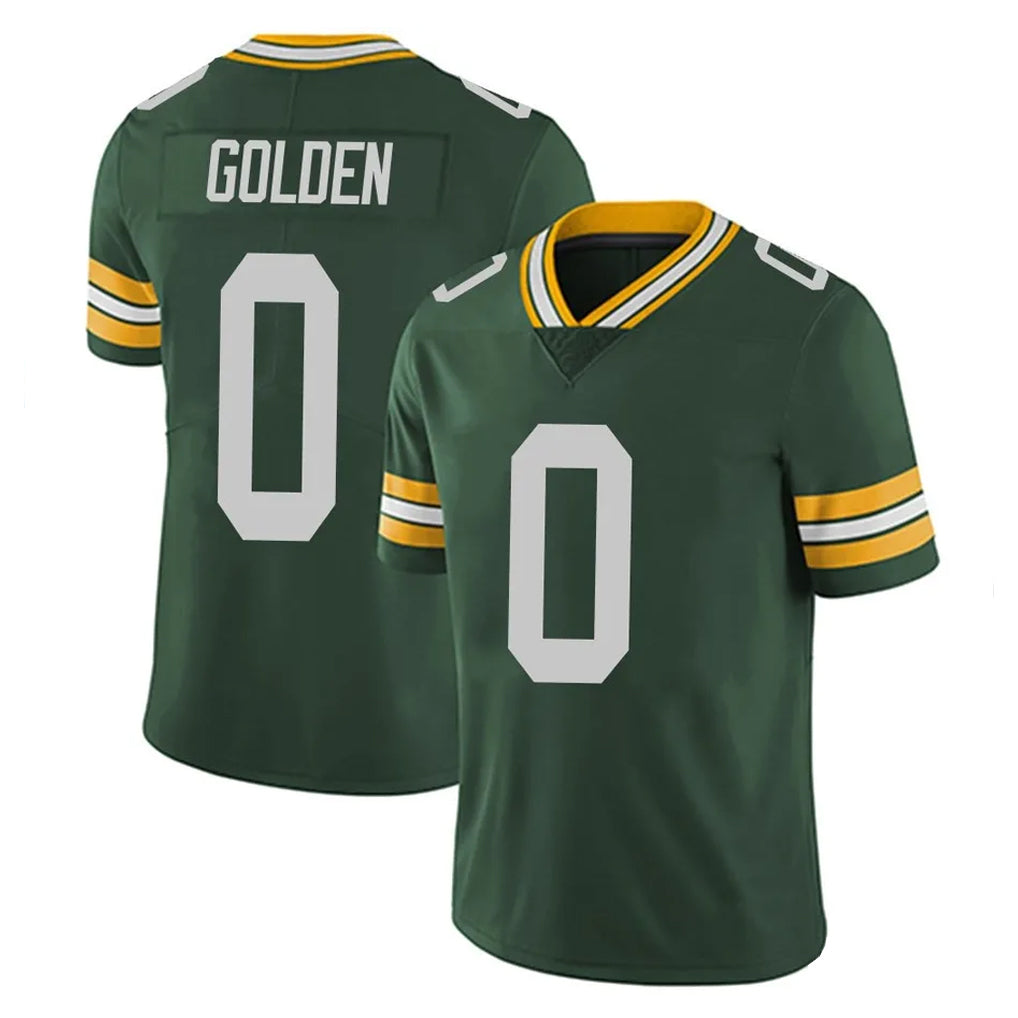 Friene GB.Packers #0 Matthew Golden Player Green Vapor Untouchable Limited Home Game Stitched Jerseys