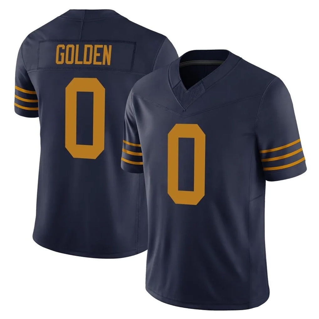 Friene GB.Packers #0 Matthew Golden Player Navy The 1923 Classic Vapor F.U.S.E. Home Game Stitched Jerseys