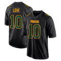 Friene GB.Packers #10 Jordan Love Player Black Fashion Home Game Stitched Jerseys