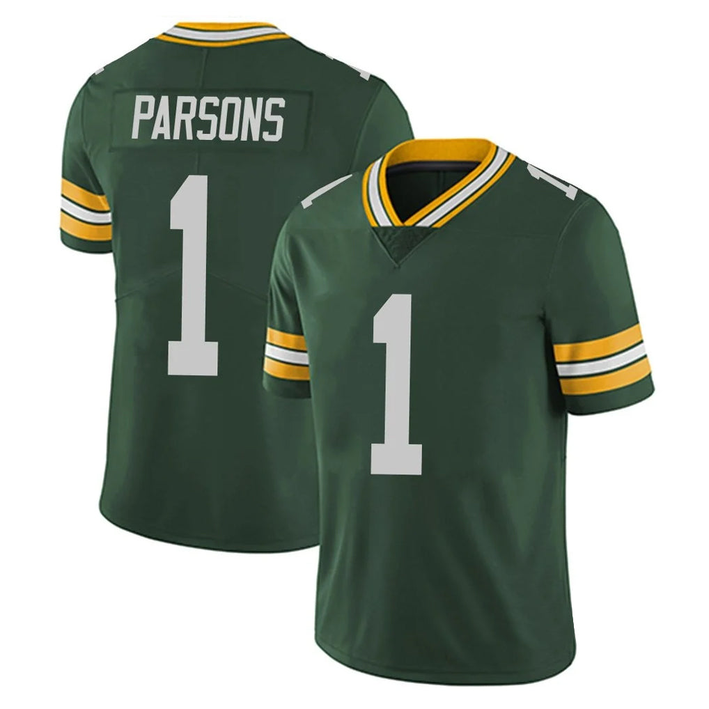 Friene GB.Packers #1 Micah Parsons Player Green Vapor Untouchable Limited Home Game Stitched Jerseys