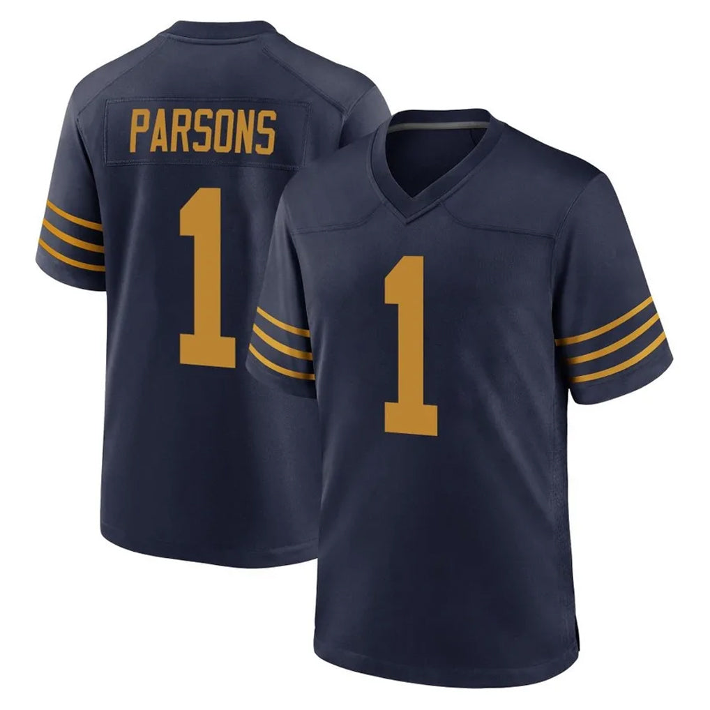 Friene GB.Packers #1 Micah Parsons Player Navy The 1923 Classic Home Game Stitched Jerseys