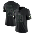 Friene GB.Packers #29 Xavier McKinney Player Black Impact Limited Home Game Stitched Jerseys
