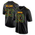Friene GB.Packers #33 Evan Williams Player Black Fashion Home Game Stitched Jerseys
