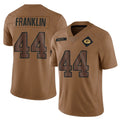 Friene GB.Packers #44 Zaire Franklin Player Brown Salute To Service Limited Stitched Jerseys