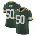 Friene GB.Packers #50 Zach Tom Player Green Vapor Untouchable Limited Home Game Stitched Jerseys