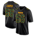 Friene GB.Packers #56 Edgerrin Cooper Player Black Fashion Home Game Stitched Jerseys