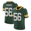 Friene GB.Packers #56 Edgerrin Cooper Player Green Vapor Untouchable Limited Home Game Stitched Jerseys