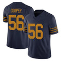Friene GB.Packers #56 Edgerrin Cooper Player Navy The 1923 Classic Vapor F.U.S.E. Home Game Stitched Jerseys