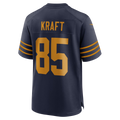 Friene GB.Packers #85 Tucker Kraft Navy Alternate Game Stitched Jerseys