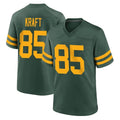Friene GB.Packers #85 Tucker Kraft Player Green Alternate Home Game Stitched Jerseys