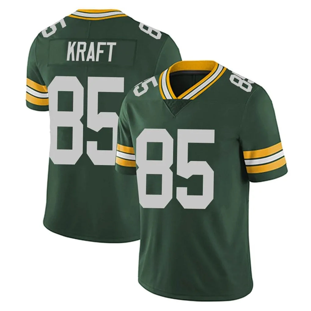 Friene GB.Packers #85 Tucker Kraft Player Green Vapor Untouchable Limited Home Game Stitched Jerseys