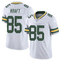 Friene GB.Packers #85 Tucker Kraft Player White Vapor Untouchable Limited Home Game Stitched Jerseys