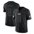 Friene GB.Packers #8 Josh Jacobs Player Black Impact Limited Home Game Stitched Jerseys