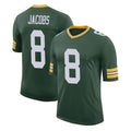 Friene GB.Packers #8 Josh Jacobs Player Green Limited Classic Home Game Stitched Jerseys