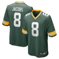 Friene GB.Packers #8 Josh Jacobs Player Green Replica Game Stitched Jerseys
