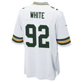 Friene GB.Packers #92 Reggie White Player White Home Game Stitched Jerseys