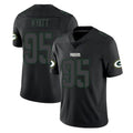 Friene GB.Packers #95 Devonte Wyatt Player Black Impact Limited Home Game Stitched Jerseys