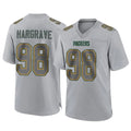 Friene GB.Packers #98 Javon Hargrave Player Gray Atmosphere Fashion Home Game Stitched Jerseys