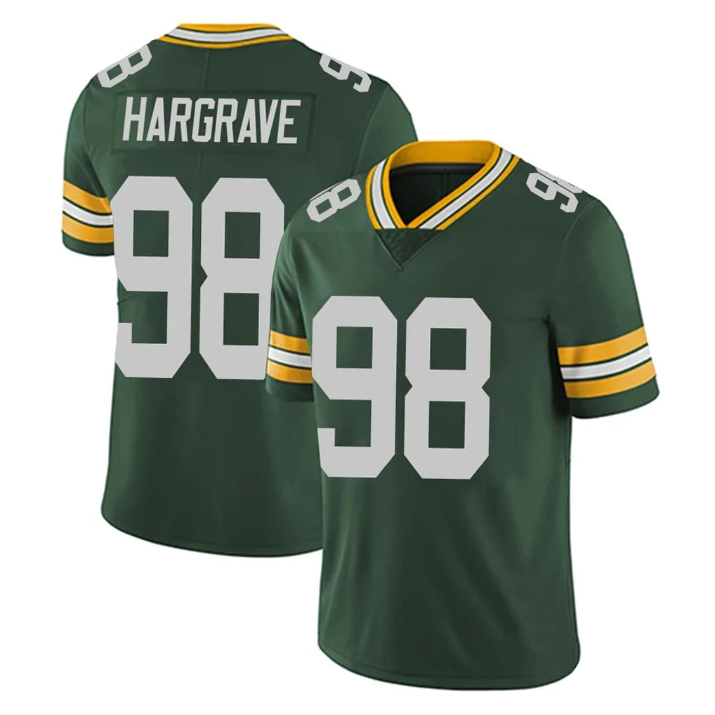 Friene GB.Packers #98 Javon Hargrave Player Green Vapor Untouchable Limited Home Game Stitched Jerseys