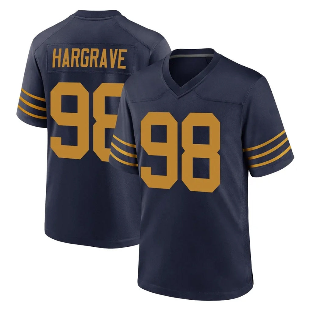 Friene GB.Packers #98 Javon Hargrave Player Navy The 1923 Classic Home Game Stitched Jerseys