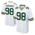 Friene GB.Packers #98 Javon Hargrave Player White Home Game Stitched Jerseys