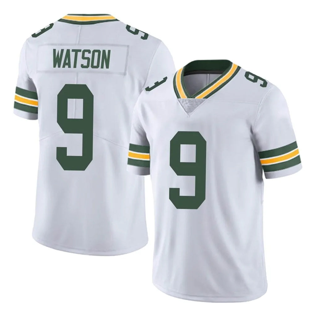 Friene GB.Packers #9 Christian Watson Player White Vapor Untouchable Limited Home Game Stitched Jerseys