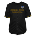Friene GS.Warriors Black Big & Tall Pop Full-Button Jerseys