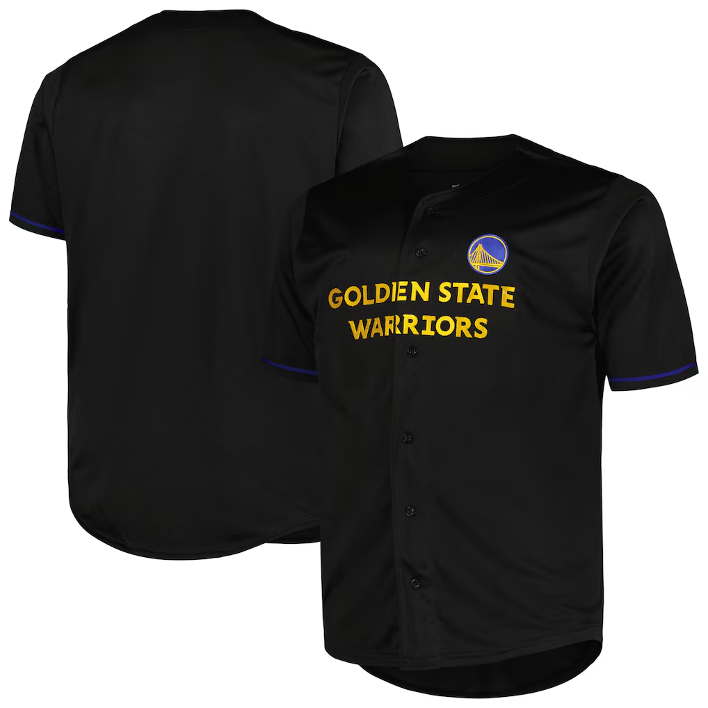 Friene GS.Warriors Profile Black Big & Tall Pop Jerseys