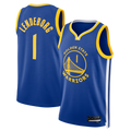 Friene GS.Warriors #1 Yaxel Lendeborg Royal Swingman Jerseys - Icon Edition