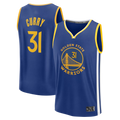 Friene GS.Warriors #31 Seth Curry Blue Fast Break Replica Jerseys - Icon Edition