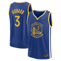 Friene GS.Warriors #3 Will Richard Blue Fast Break Replica Jerseys - Icon Edition