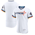 Friene H.Astros White City Connect Limited Elite Home Blank Player Stitched Jerseys