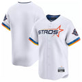 Friene H.Astros White City Connect Limited Home Blank Player Stitched Jerseys