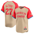 Friene H.Astros #27 Jose Altuve Player Cream American League All-Star Game Limited Stitched Jerseys
