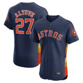 Friene H.Astros #27 Jose Altuve Player Navy Limited Elite Home Stitched Jerseys