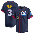 Friene H.Astros #3 Jeremy Pe?a Player Navy American League All-Star Game Limited Stitched Jerseys