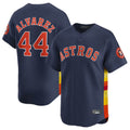 Friene H.Astros #44 Yordan Alvarez Player Navy Home Limited Stitched Jerseys