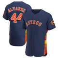 Friene H.Astros #44 Yordan Alvarez Player Navy Limited Elite Home Stitched Jerseys