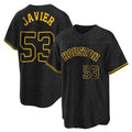 Friene H.Astros #53 Cristian Javier Player Snake Skin City Home Game Stitched Jerseys