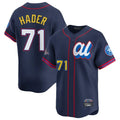 Friene H.Astros #71 Josh Hader Player Navy American League All-Star Game Limited Stitched Jerseys