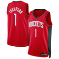 Friene H.Rockets #1 Amen Thompson Red Swingman Player Stitched Jerseys- Icon Edition