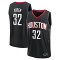 Friene H.Rockets #32 Jeff Green Black Fast Break Replica Player Stitched Jerseys- Statement Edition