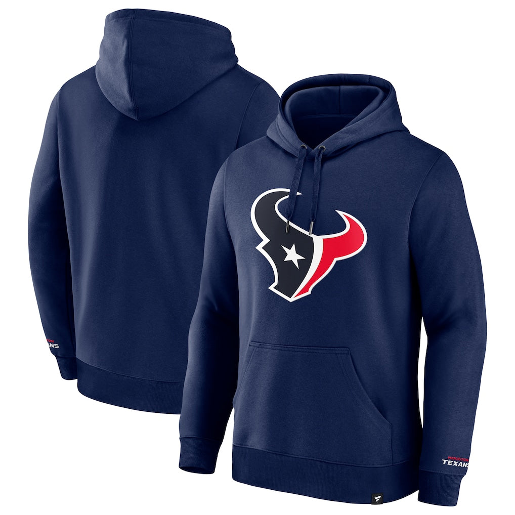 Friene H.Texans Navy Sideline Standard Issue Initial Home Dri-FIT Hoodie Blank Player Stitched Jerseys