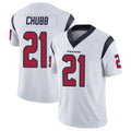 Friene H.Texans #21 Nick Chubb Player White Vapor Limited Stitched Jerseys