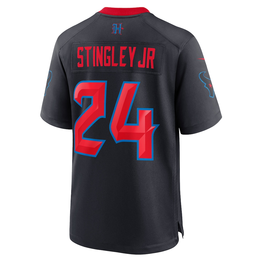 Friene H.Texans #24 Derek Stingley Jr. Navy 2nd Alternate Game Stitched Jerseys