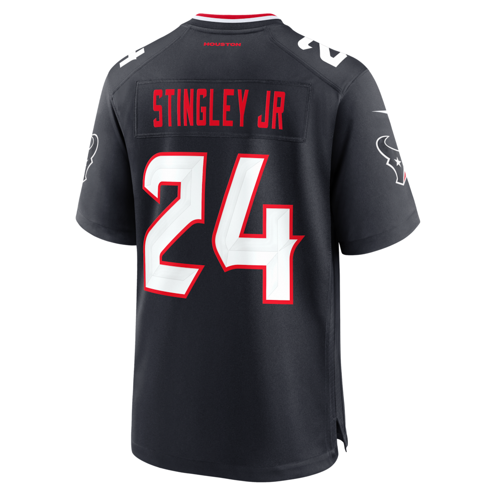 Friene H.Texans #24  Derek Stingley Jr. Navy Game Stitched Jerseys