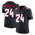 Friene H.Texans #24 Derek Stingley Jr. Player Navy Limited Alternate Vapor F.U.S.E. Home Game Stitched Jerseys